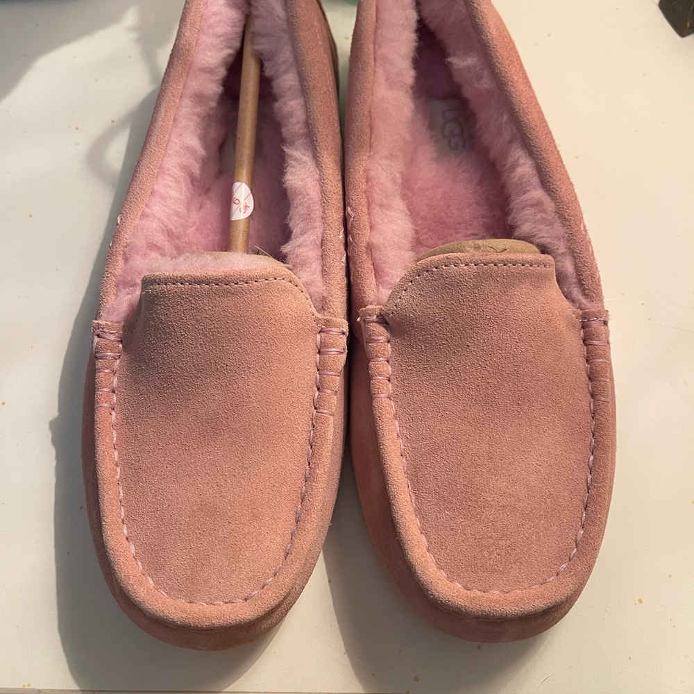 UGG Pink Women's Ansley Slippers, No Longer Available In Pink On Ugg Sight - Picture 3 of 8